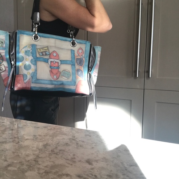 Brighton tote travel shoulder bag Rare Find - Picture 4 of 8